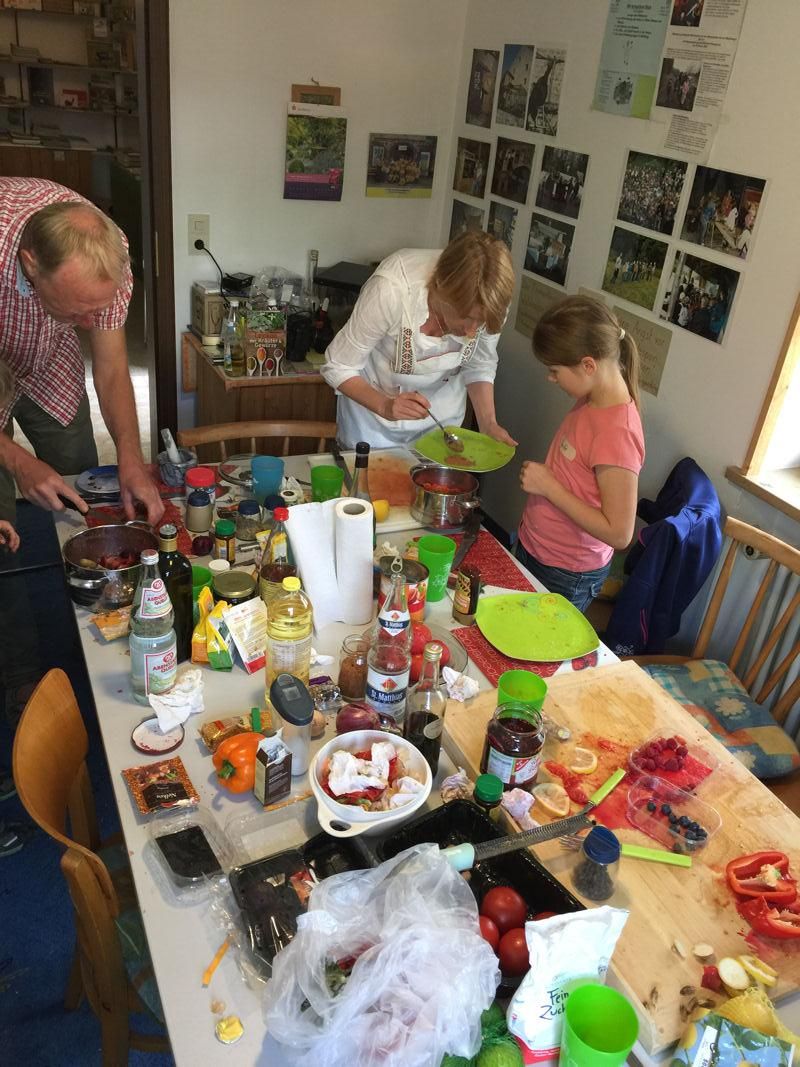 Kochen mit Kindern
