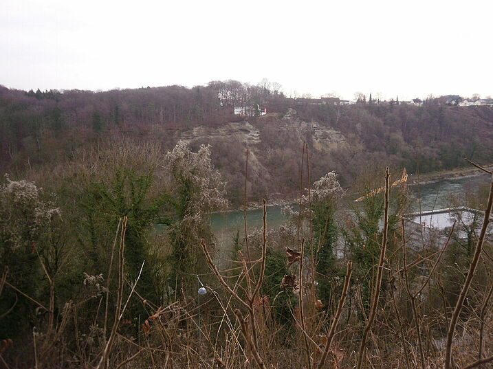 Blick vom Burghauser Burgberg
