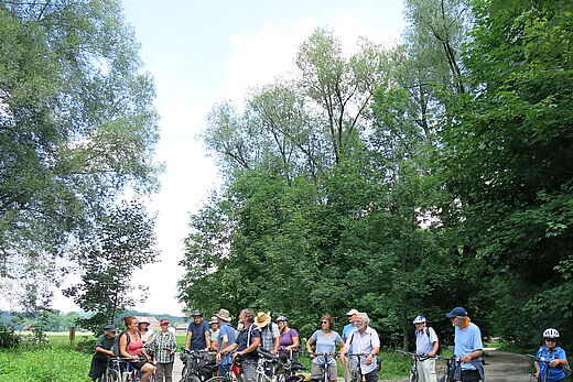 Radltour in die Salzachauen (Foto NN)