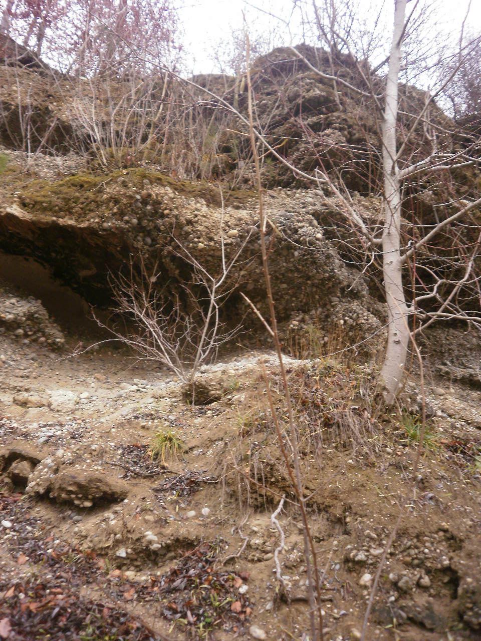 Nagelfluhabbruch oben von rechts nach links